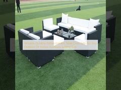 Conjunto de sillas de mesa de jardín de ratán versátil y duradero para cualquier mobiliario exterior o interior