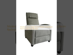Moderno de lujo de una sola casa Teatro Salón de estar Sillón reclinable Sofá silla reclinable